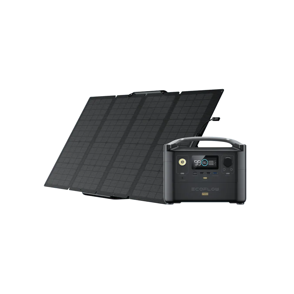 EcoFlow RIVER Pro + 160W Portable Solar Panel, image 1 of 3