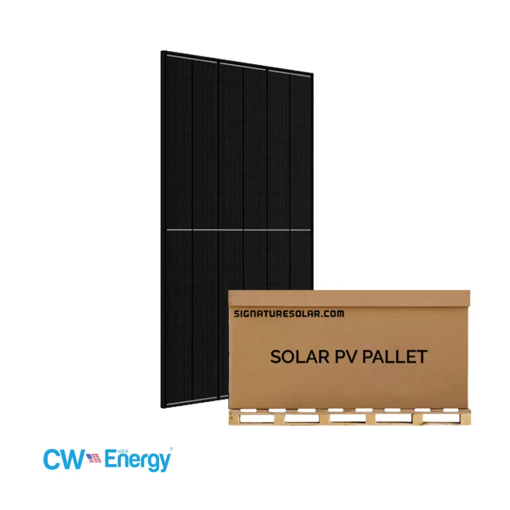 CW Energy 450W Pallet of Monofacial Solar Panels | 35 Panels, image 1 of 1