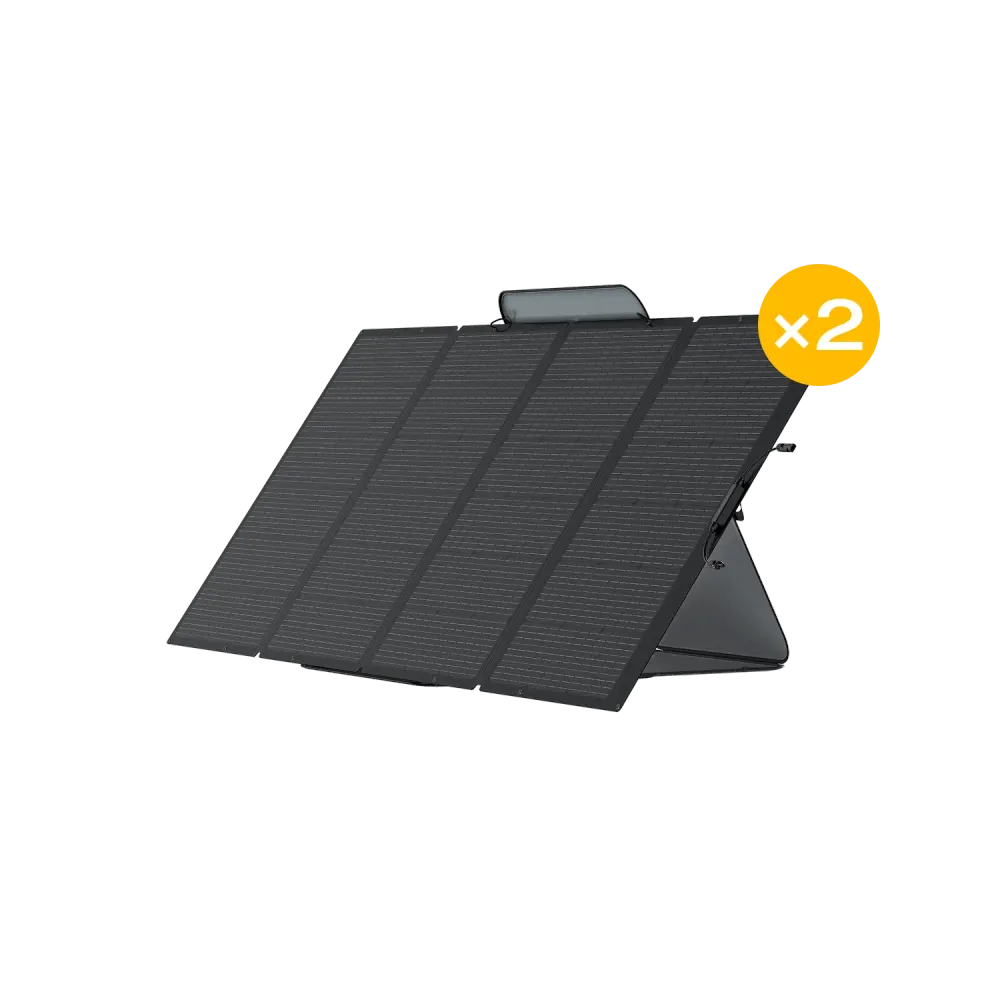 EcoFlow 2 x 400W Portable Solar Panel (Recommended Accessory), image 1 of 3