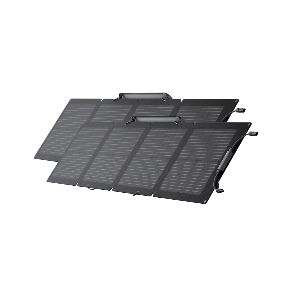 EcoFlow 110W Portable Solar Panel (Pack of 2), image 1 of 1