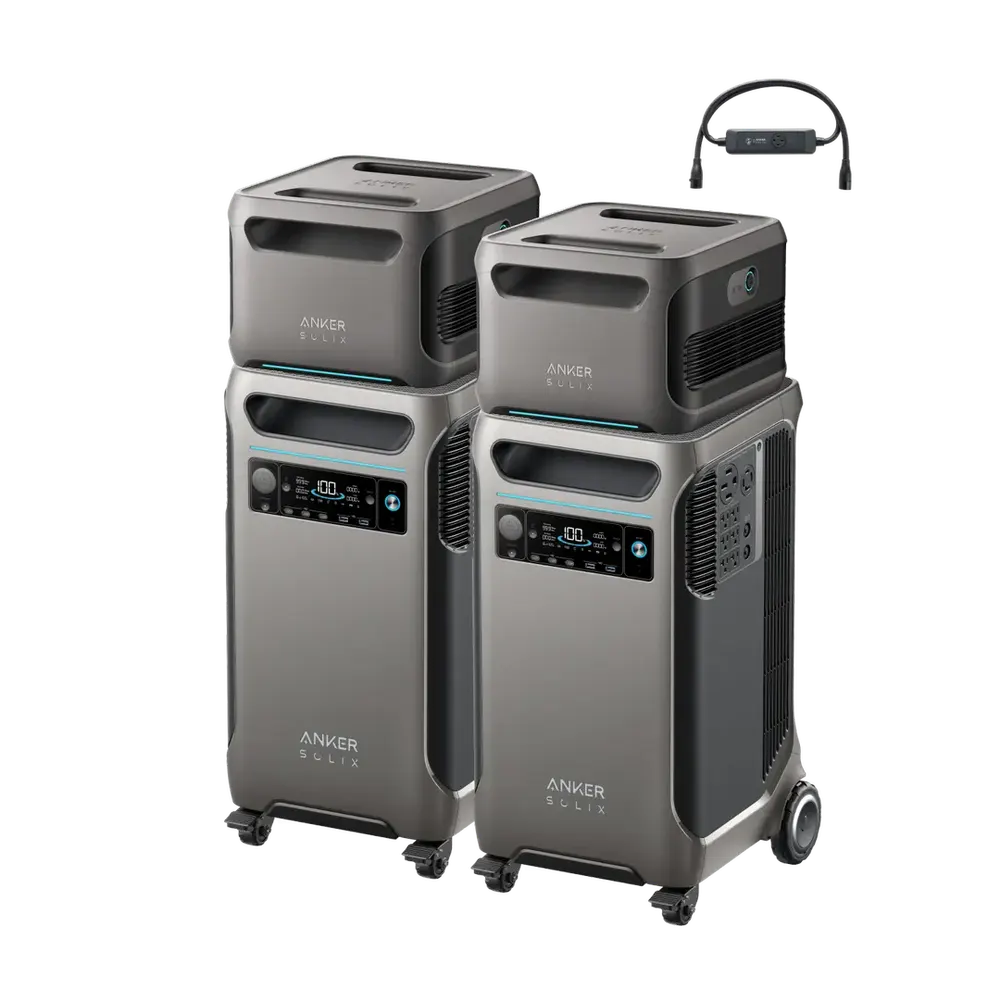 2× Anker SOLIX F3800 Plus + Double Power Hub + 2× Expansion Battery, image 1 of 1