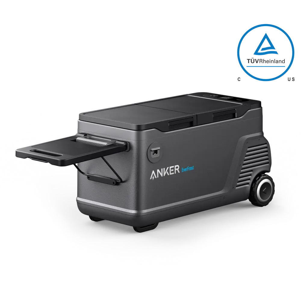 Anker EverFrost Dual-Zone Portable Cooler 50 with New 299Wh Battery, Powered by AC/DC/Solar, image 1 of 4
