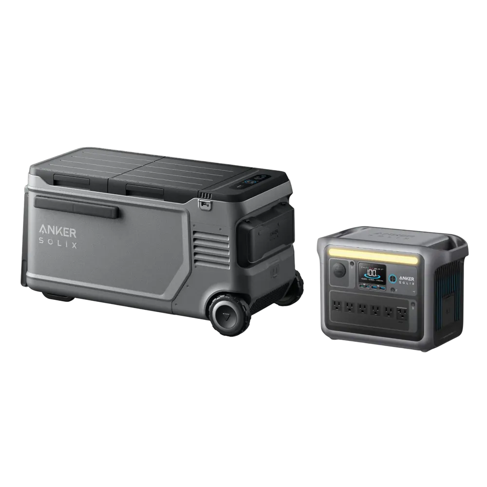 Anker SOLIX C1000 + EverFrost 2 58L Electric Cooler, image 1 of 4