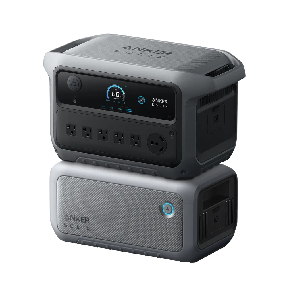 Anker SOLIX C2000 Gen 2 + Expansion Battery, image 1 of 2
