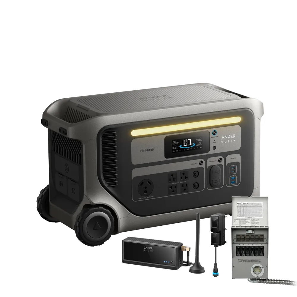 Anker SOLIX F3000(UL9540 Certificated) + Power Saver Kit + Transfer Switch, image 1 of 1