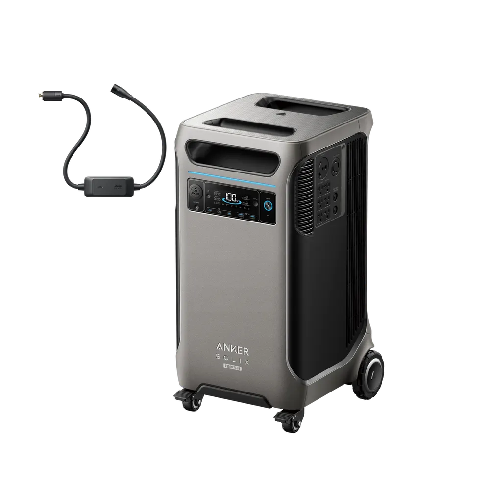 Anker SOLIX F3800 Plus + Generator Input Adapter, image 1 of 1