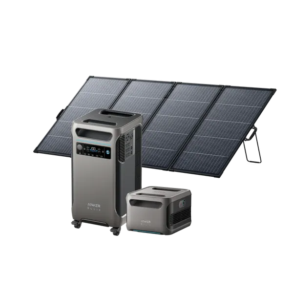Anker SOLIX F3800 + Expansion Battery + 400W Solar Panel, image 1 of 1