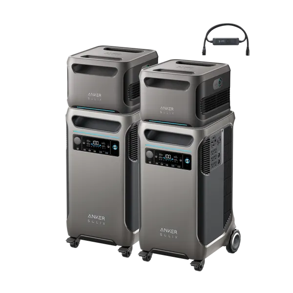 2× Anker SOLIX F3800 + Double Power Hub + 2× Expansion Battery, image 1 of 1