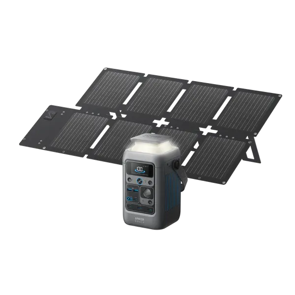 Anker SOLIX C300 DC Solar Generator + 60W Solar Panel, image 1 of 4