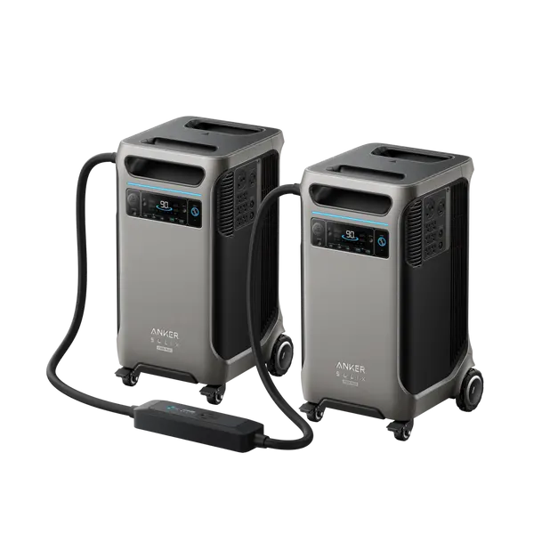 2× Anker SOLIX F3800 Plus + Double Power Hub, image 1 of 4