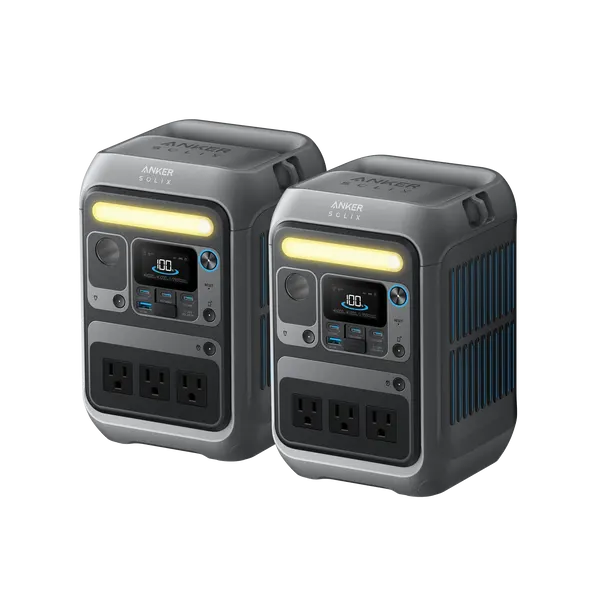 2× Anker SOLIX C300 Portable Power Station, image 1 of 2