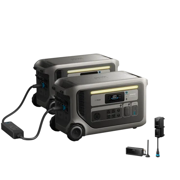 2× Anker SOLIX F3000(UL9540 Certificated) + Power Saver Kit, image 1 of 2