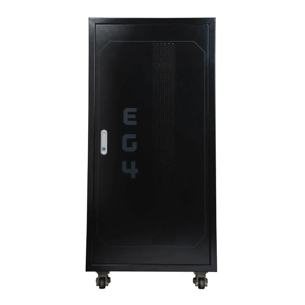 EG4 Enclosed Battery Rack | 6 Slot| Bus Bar Covers | Welded (Grey), image 1 of 3