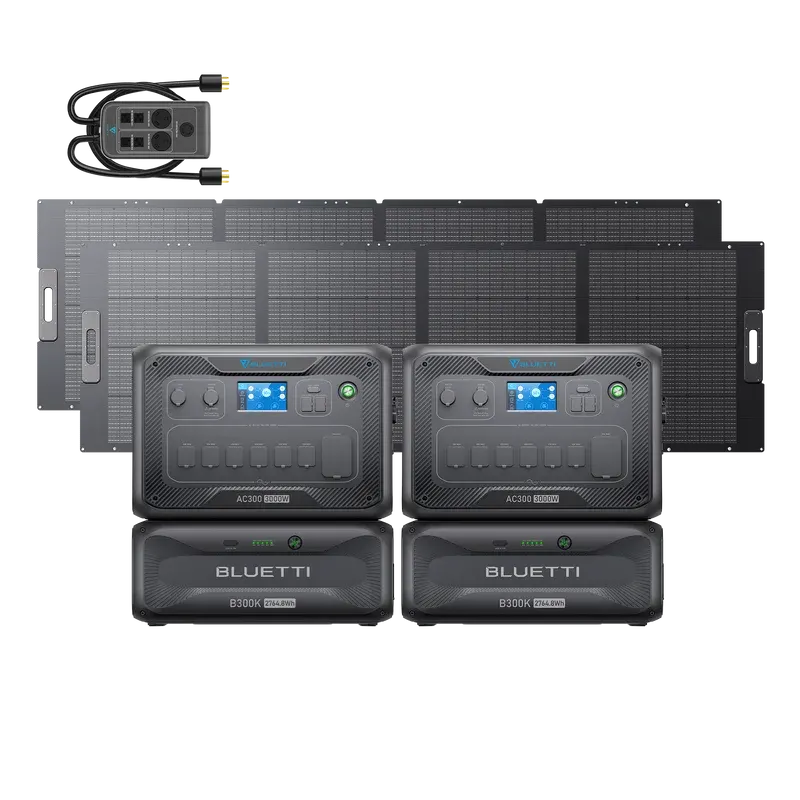 2*AC300+2*B300K+2*350W Solar+P030A, image 1 of 1