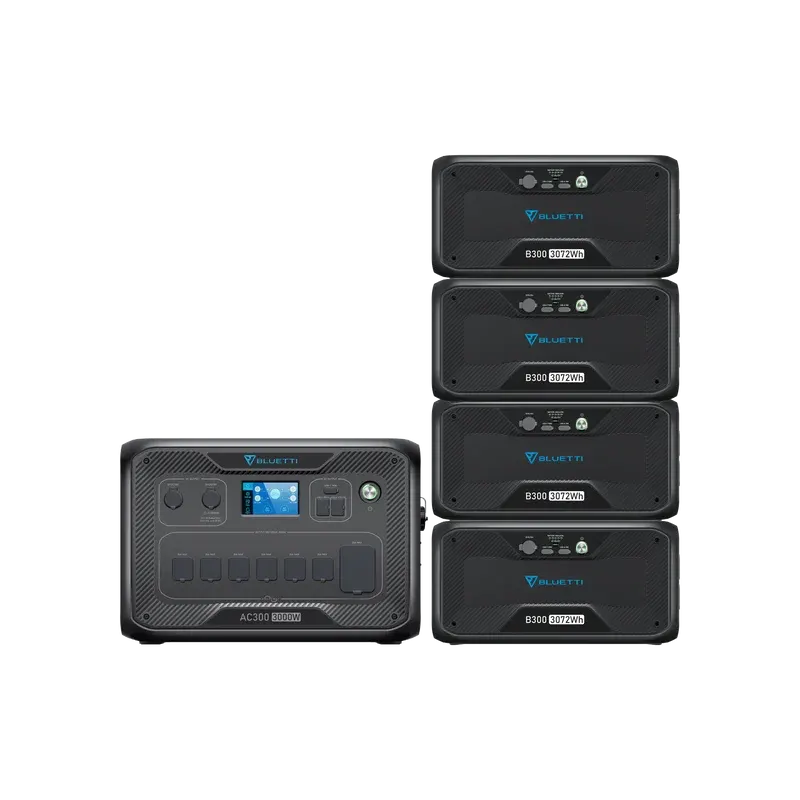 BLUETTI AC300 + 4*B300 | Home Battery Backup, image 1 of 4