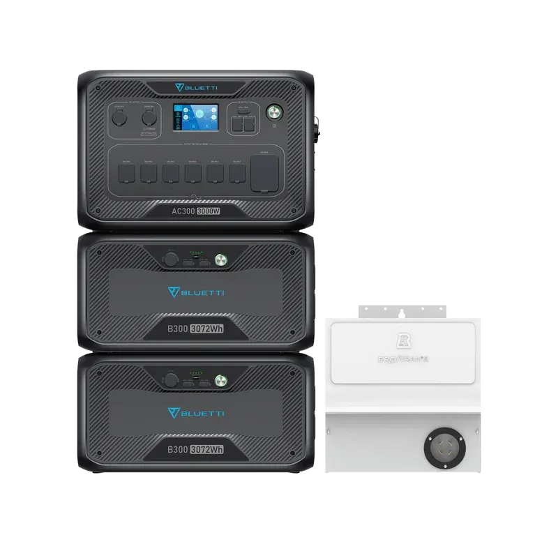 BLUETTI AC300+2*B300+Home integration Kit (120V) | Home Battery Backup, image 1 of 1