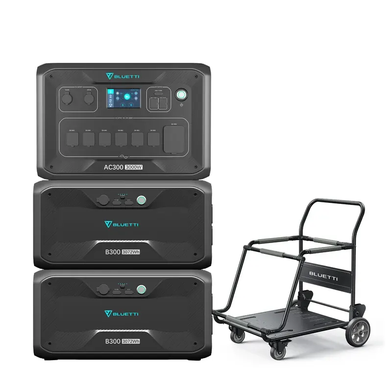 BLUETTI AC300+2*B300+Trolley | Home Battery Backup, image 1 of 1