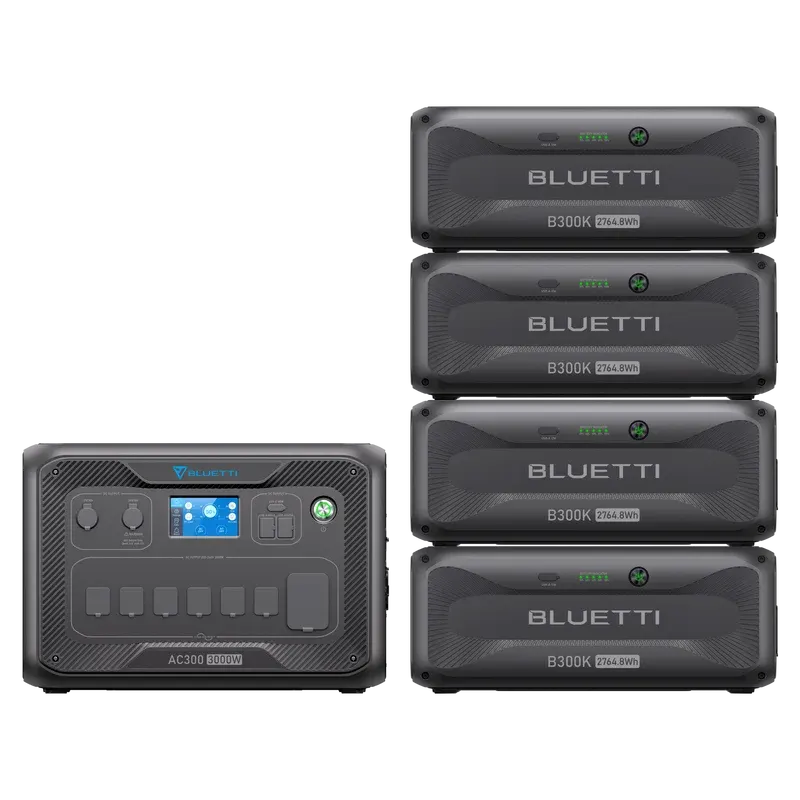 BLUETTI AC300+4*B300K | Home Battery Backup, image 1 of 1
