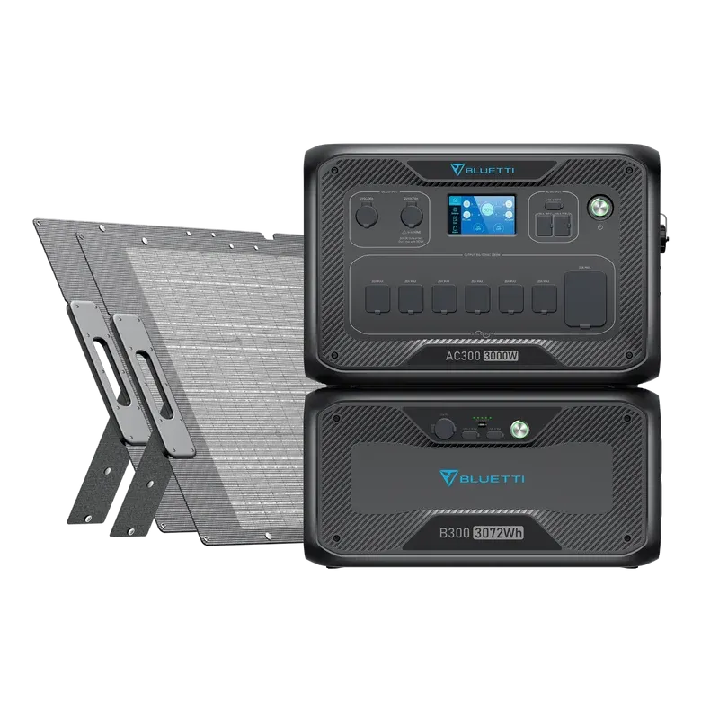 BLUETTI AC300+B300+2*PV200D | Home Battery Backup, image 1 of 1
