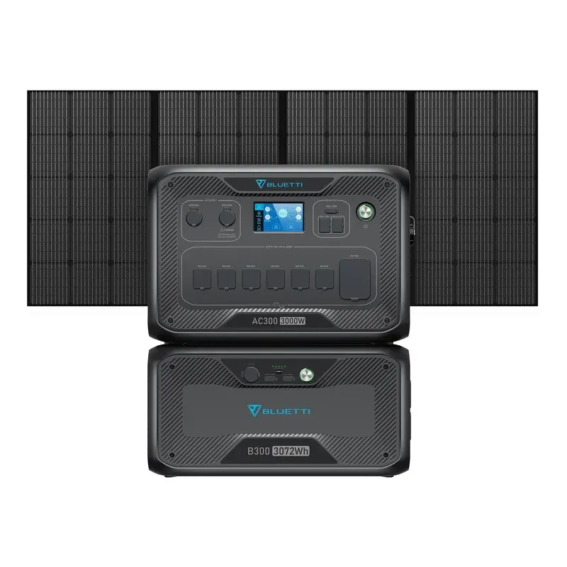 BLUETTI AC300+B300+2*PV350 | Home Battery Backup, image 1 of 4