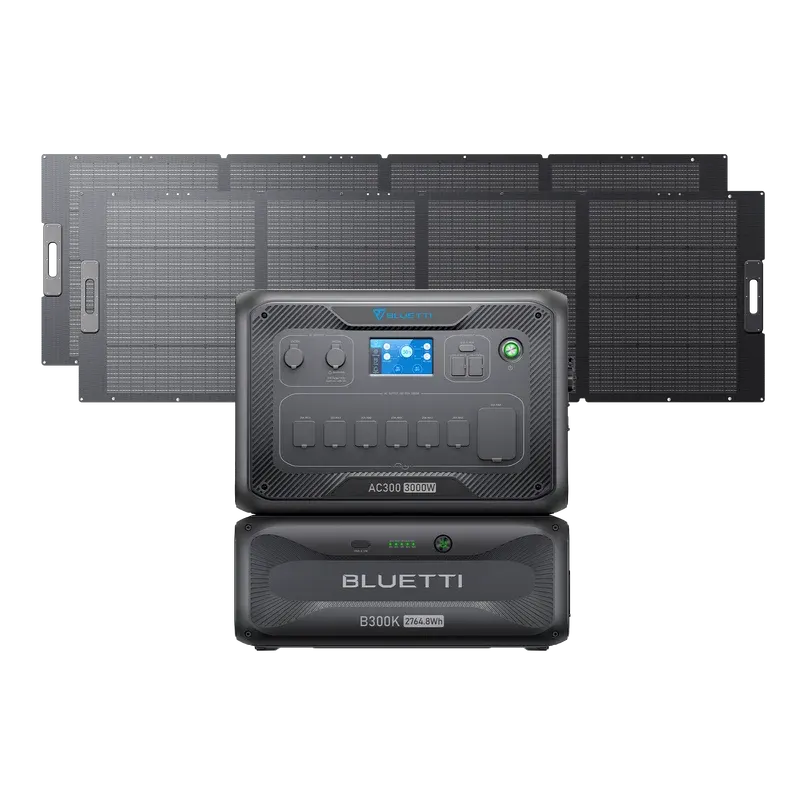 BLUETTI AC300+B300K+2*350W Solar | Home Battery Backup, image 1 of 1
