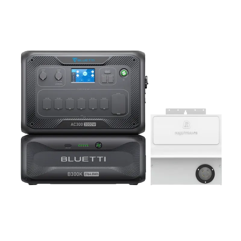 BLUETTI AC300+B300K+Home integration Kit (120V) | Home Battery Backup, image 1 of 1