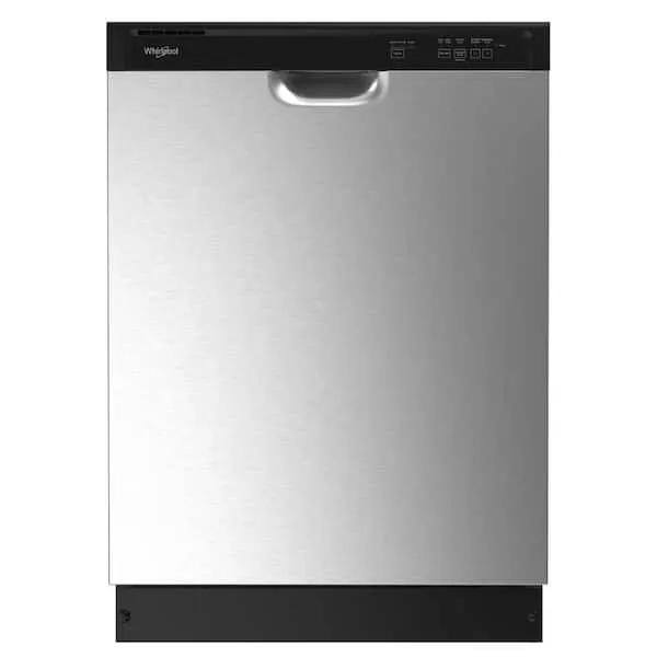 24 in. Front Built-In Tall Tub Dishwasher in Stainless Steel with 3-Cycles 59 dBA, image 1 of 5