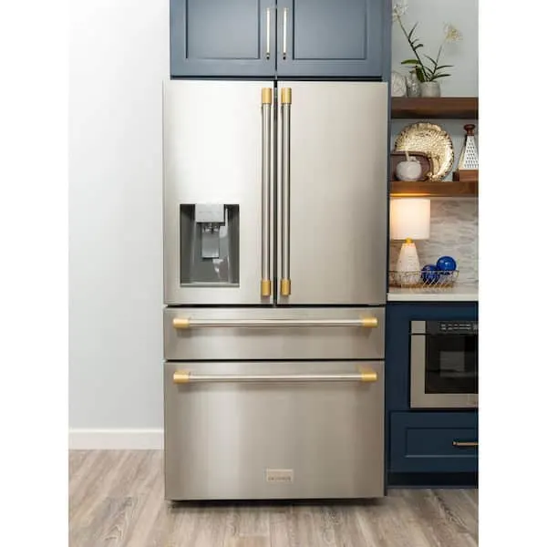36 in., 21.6 cu. ft., Stainless Steel Counter Depth French Door Refrigerator, image 1 of 11