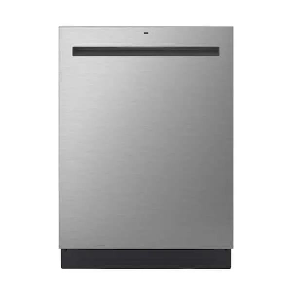 24 in. Front Control Smart Wi-Fi Enabled 51 dB Dishwasher with Dynamic Dry and Auto Leak Detection in Stainless Steel, image 1 of 4