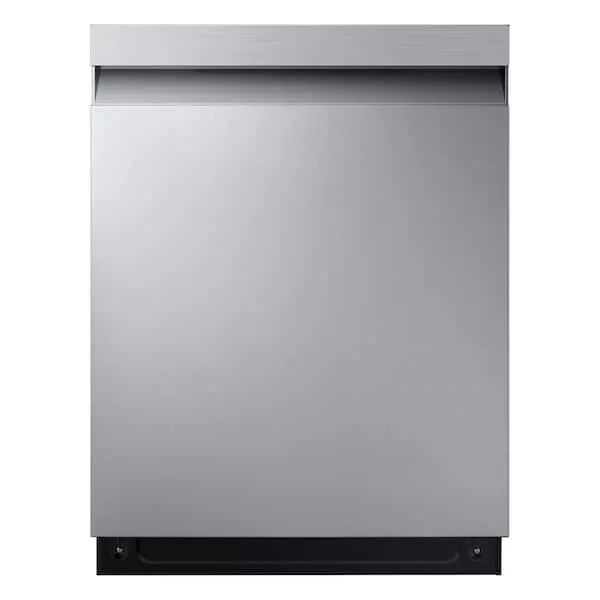 24 in. Built-In Tall Tub Smart 46 dBA Dishwasher in Stainless Steel with StormWash and AutoRelease Door, image 1 of 14
