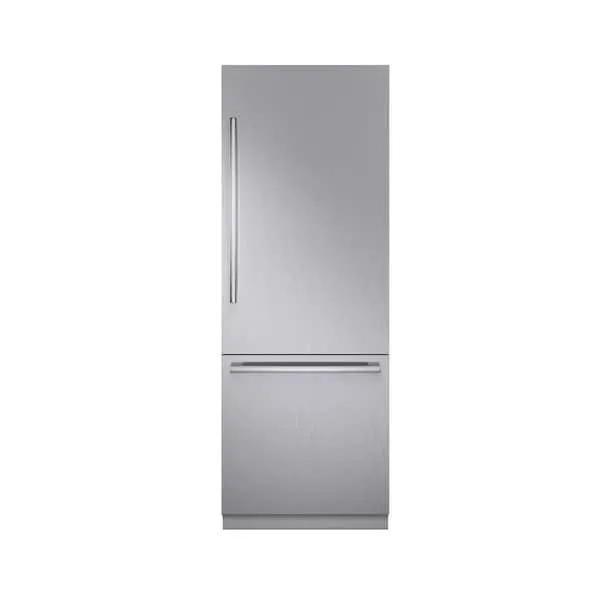 Benchmark Series 30 in. W 16 cu. ft. Built-In Smart Bottom Freezer Refrigerator in Stainless Steel, image 1 of 13
