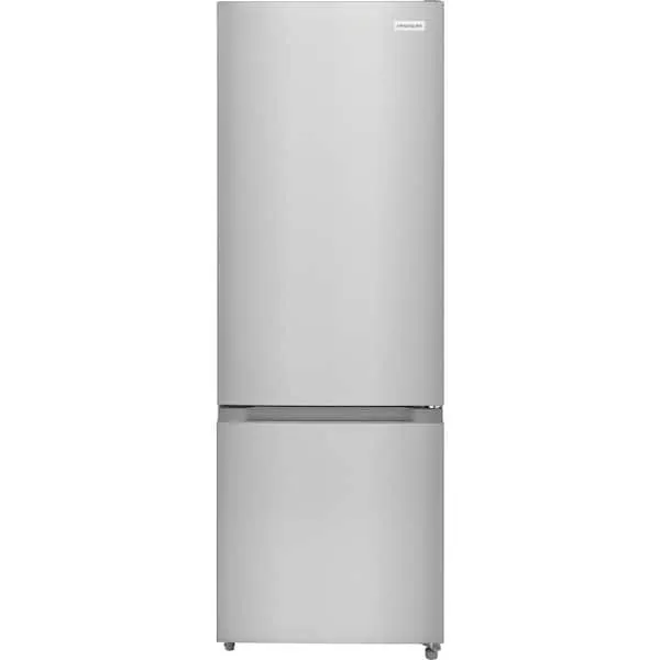 24 in. 12 cu. ft. Counter Depth Bottom Freezer Refrigerator in Smudge Proof Stainless Steel Look, image 1 of 8