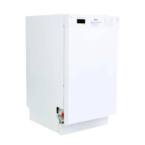 18 in. White Built-in Dishwasher, image 1 of 13