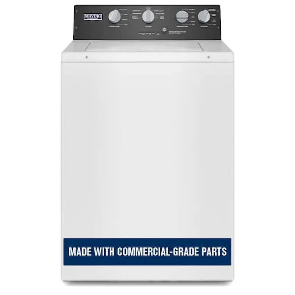 3.5 cu.ft. Top Load Washer in White with Dual Action Agitator, image 1 of 9