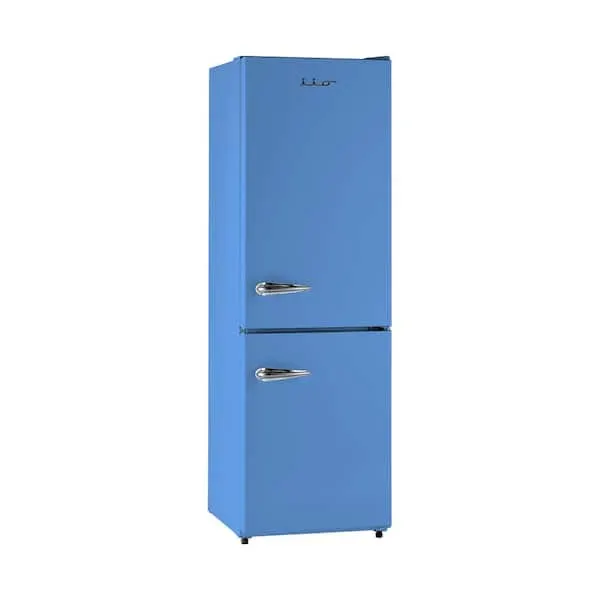 11 cu. ft. Retro Frost Free Bottom Freezer Refrigerator in Light Blue, ENERGY STAR (Right Hinge), image 1 of 14