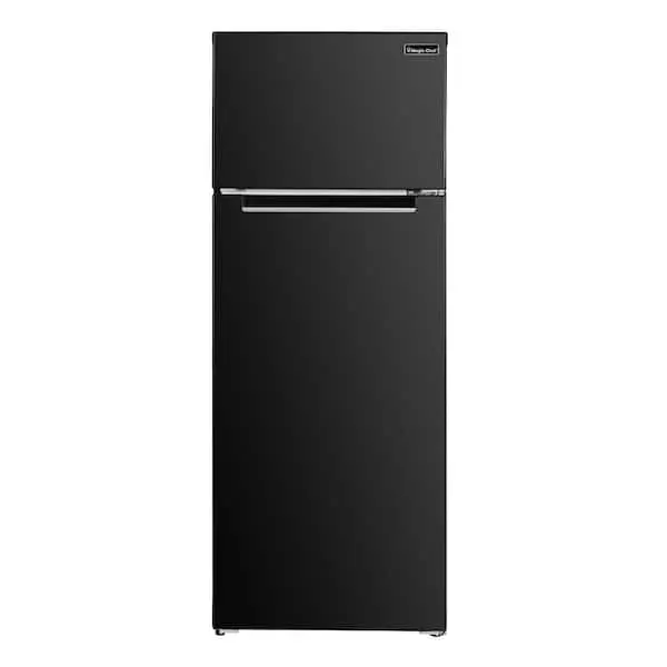 7.3 cu. ft. 2-Door Mini Fridge in Black with Freezer, image 1 of 10