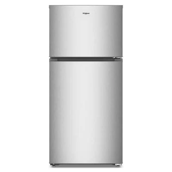 28 in. 14.3 cu. ft. Freestanding Top Freezer Refrigerator in Fingerprint-Resistant Stainless with Total Coverage Cooling, image 1 of 8