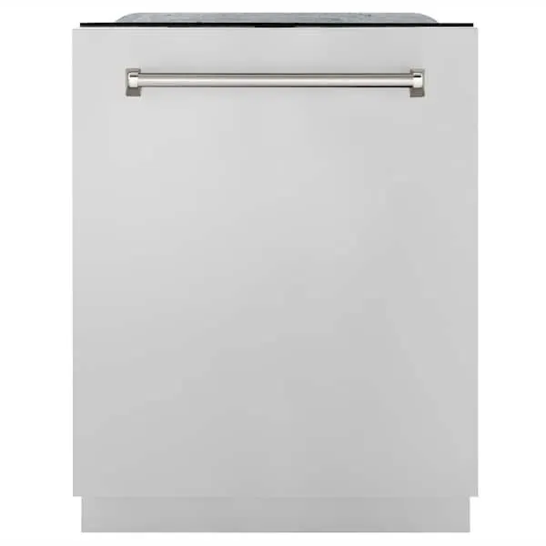 Autograph 24 in. Monument 3rd Rack Top Touch Control Dishwasher in Stainless Steel with Nickel Helix Handle, 45dBa, image 1 of 14