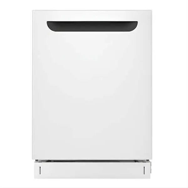 49 dBA-24" Built-In Tub Dishwasher w/ 2 Racks, Top Controls WHITE, image 1 of 7