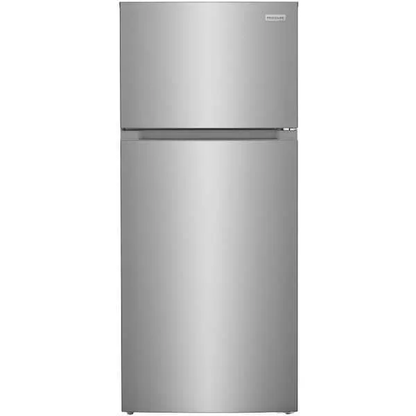 28 in. 16 cu. ft Garage Ready Top Freezer Refrigerator in Stainless Steel, ENERGY STAR, image 1 of 8