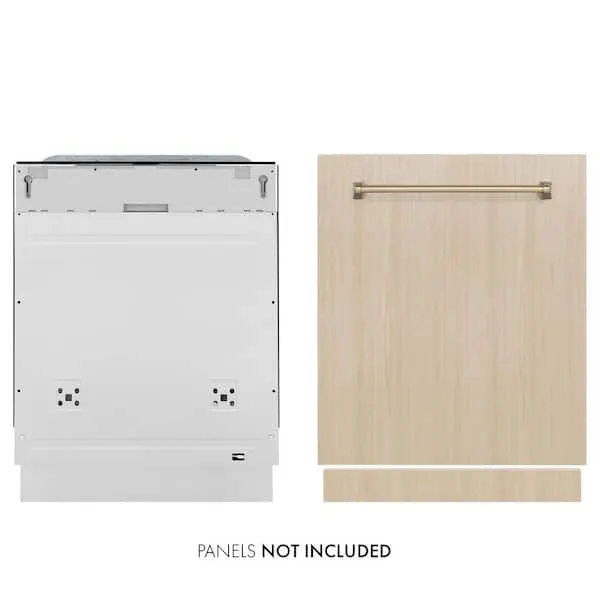 Autograph Edition 24 in. Top Control 6-Cycle Tall Tub Panel Ready Dishwasher with 3rd Rack and Champagne Bronze Handle, image 1 of 14