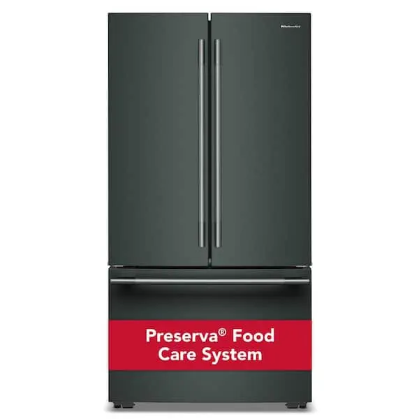 36 in. 24.3 cu. ft. Counter-Depth French Door Refrigerator in Juniper with Internal Water Dispenser, image 1 of 15