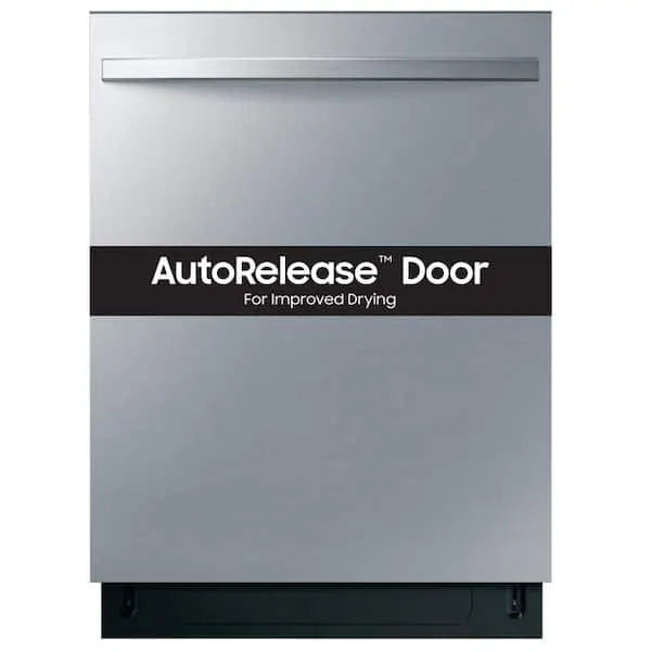 24 in. Built-In Tall Tub 51 dBA Dishwasher in Fingerprint Resistant Stainless Steel with 3rd Rack and AutoRelease Door, image 1 of 13