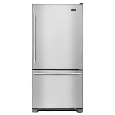 19 cu. ft. Bottom Freezer Refrigerator in Fingerprint Resistant Stainless Steel
