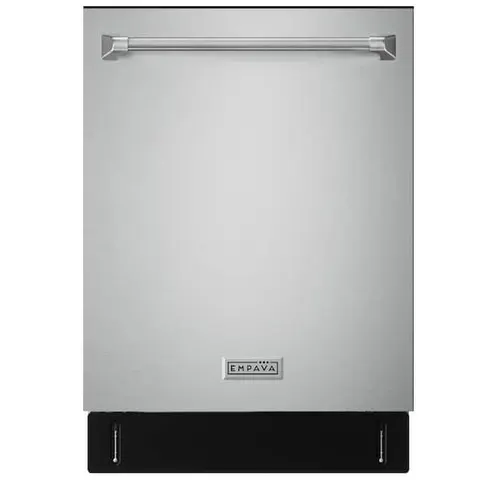 24 in. Top Control 8-Cycle Built-In Tall Tub Dishwasher with 15 Place Settings and 45 dB Noise Level in Stainless Steel