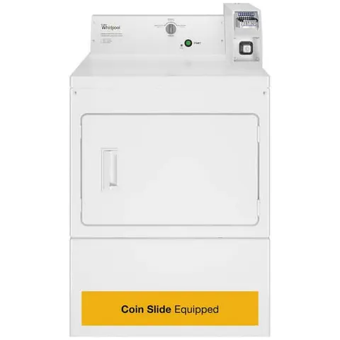 7.4 cu. ft. 240-Volt Commercial Electric Vented Dryer with Factory-Installed Coin-Slide