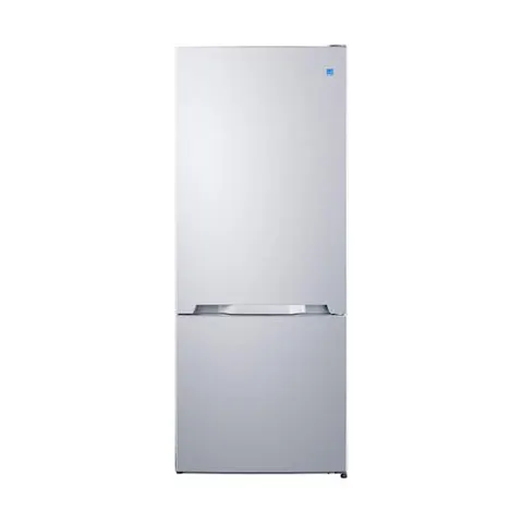 28 in. W 15.1 cu. ft. Bottom Freezer Refrigerator with Ice Maker in White