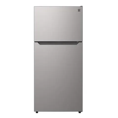 30 in. 18.1 Cu Ft Top Mount Refrigerator, Metallic Steel