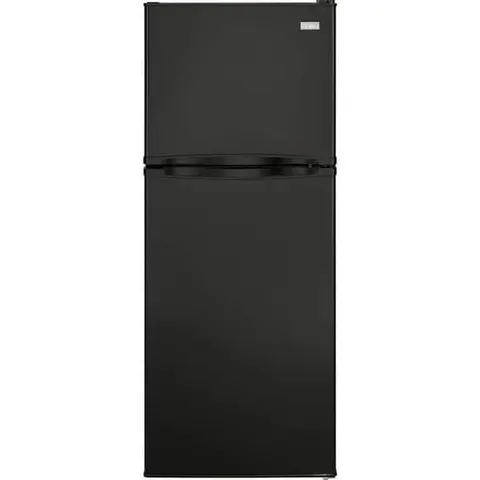 9.8 cu. ft. Top Freezer Refrigerator in Black