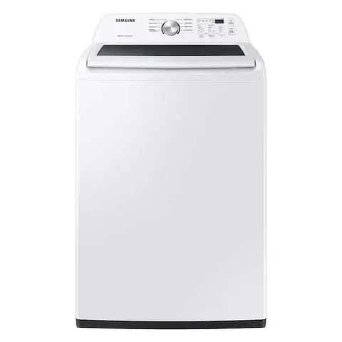 4.4 cu. ft. High-Efficiency Top Load Washer in White with Agitator and Vibration Reduction